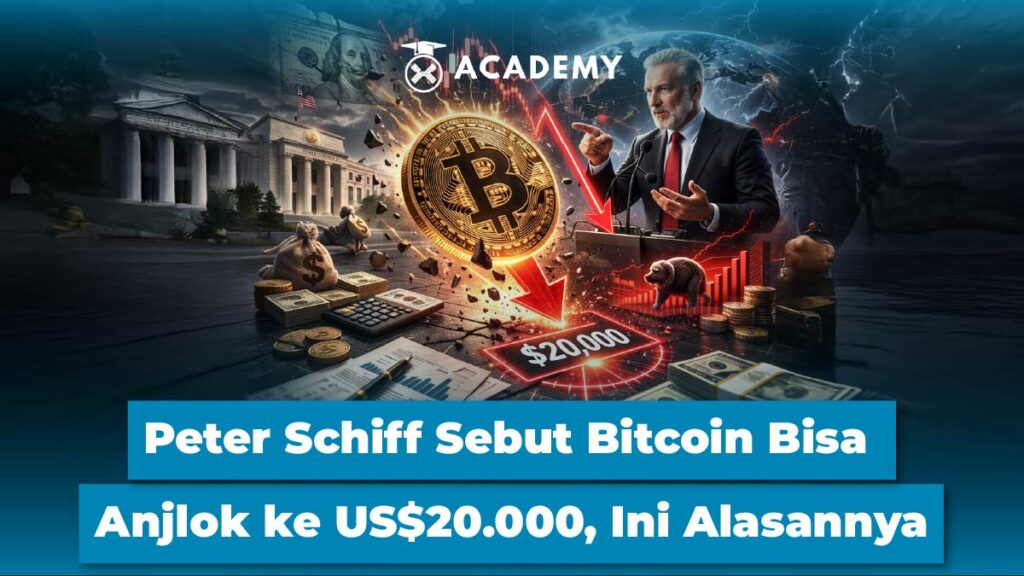 Peter Schiff Sebut Bitcoin Bisa Anjlok ke US$20.000, Ini Alasannya