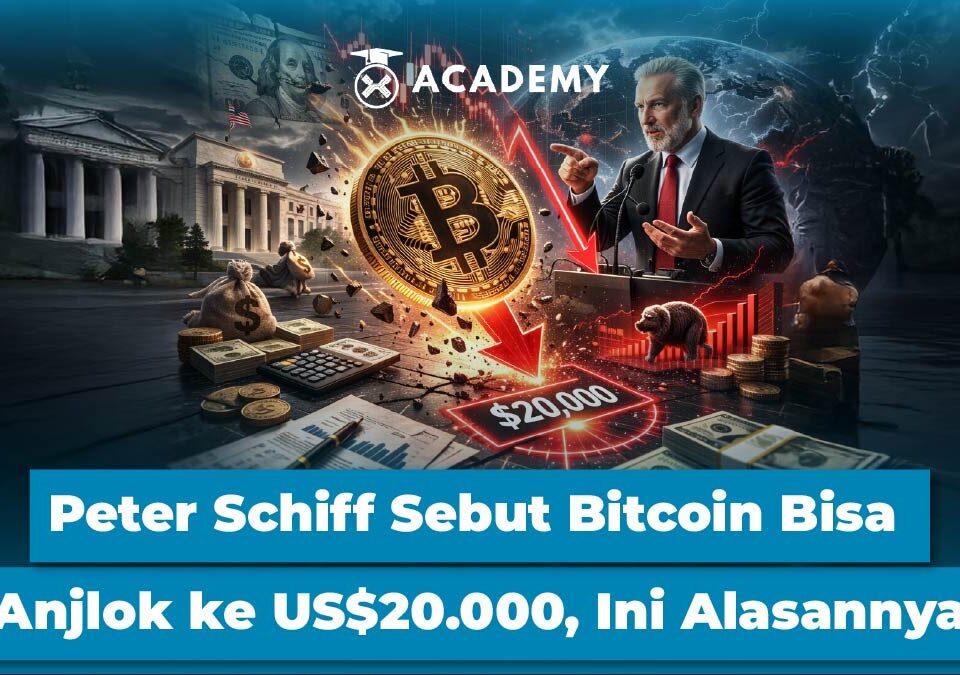 Peter Schiff Sebut Bitcoin Bisa Anjlok ke US$20.000, Ini Alasannya