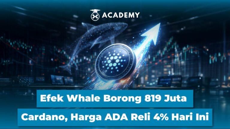 Efek Whale Borong 819 Juta Cardano, Harga ADA Reli 4% Hari Ini
