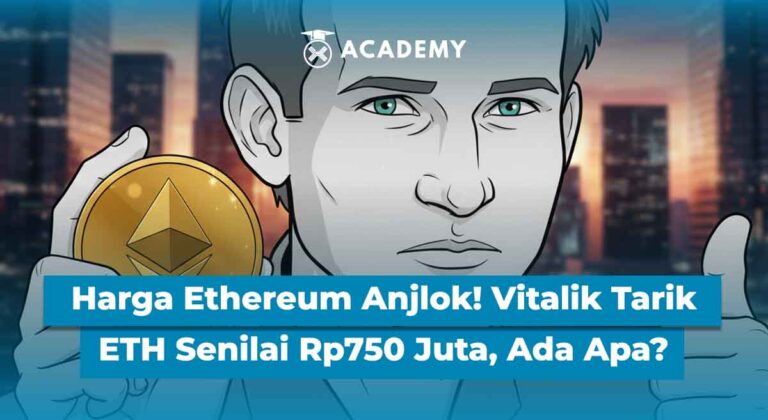 Harga Ethereum Anjlok! Vitalik Tarik ETH Senilai Rp750 Juta, Ada Apa?