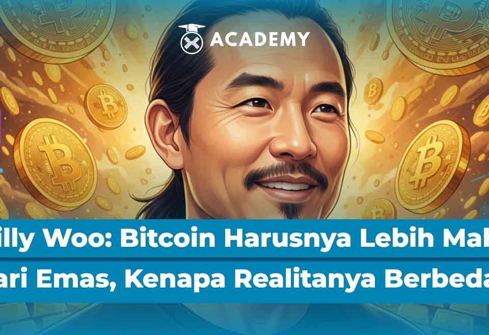 Willy Woo: Bitcoin Harusnya Lebih Mahal dari Emas, Kenapa Realitanya Berbeda?