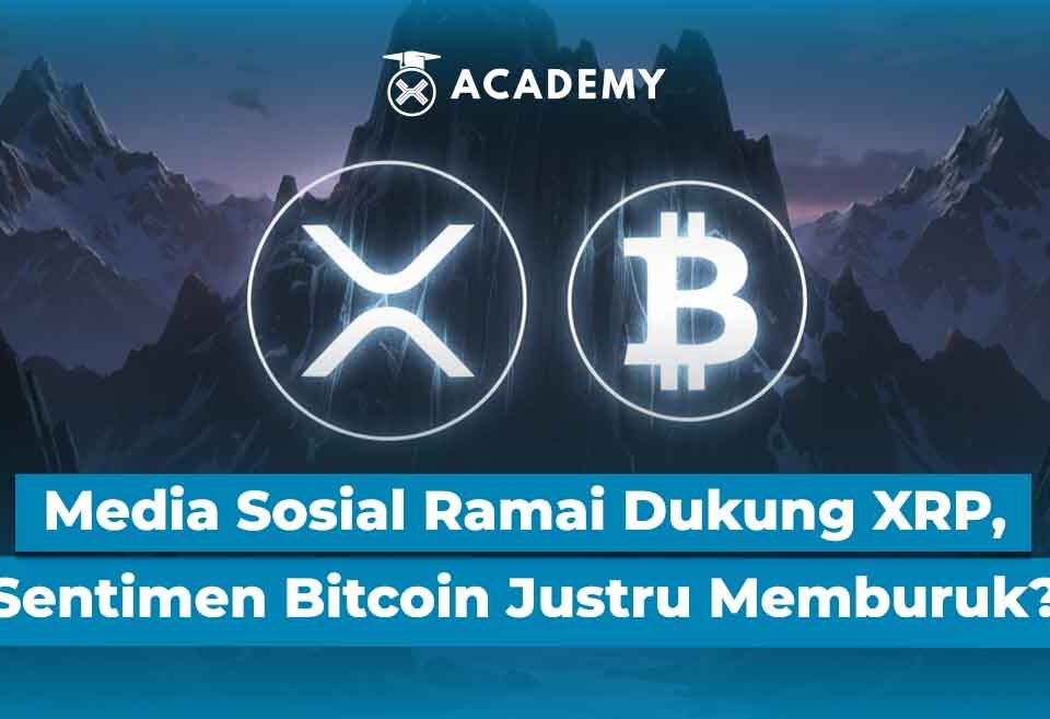 Media Sosial Ramai Dukung XRP, Sentimen Bitcoin (BTC) Justru Memburuk?