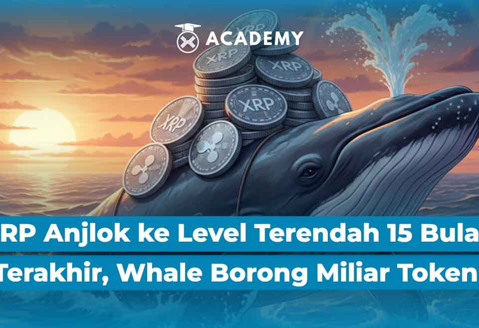 XRP Anjlok ke Level Terendah 15 Bulan Terakhir, Whale Borong Miliar Token!