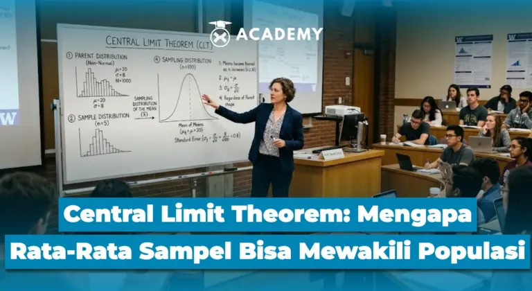 Central Limit Theorem: Mengapa Rata-Rata Sampel Bisa Mewakili Populasi