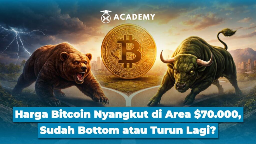 Harga Bitcoin Nyangkut di Area $70.000, Sudah Bottom atau Turun Lagi?