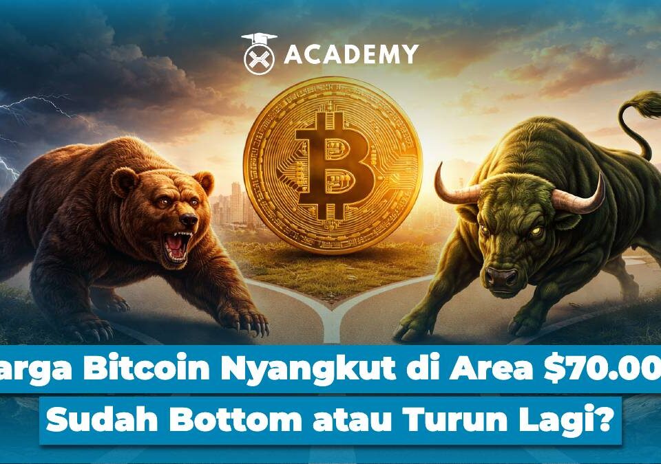 Harga Bitcoin Nyangkut di Area $70.000, Sudah Bottom atau Turun Lagi?