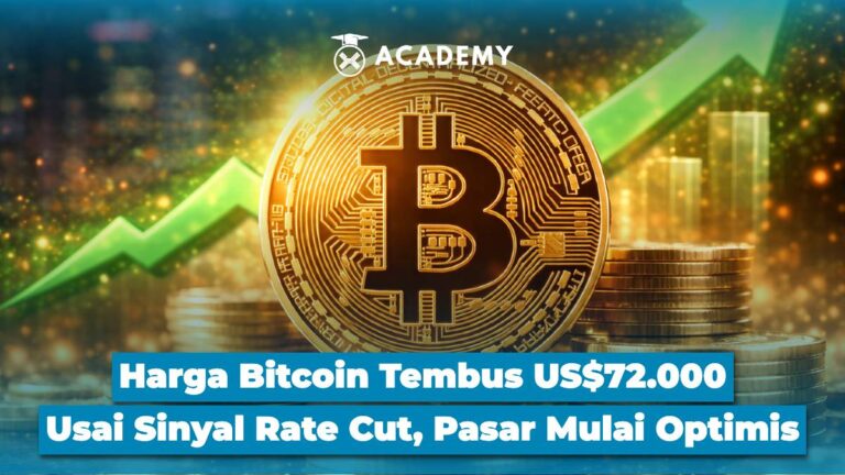 Harga Bitcoin Tembus US$72.000 Usai Sinyal Rate Cut, Pasar Mulai Optimis