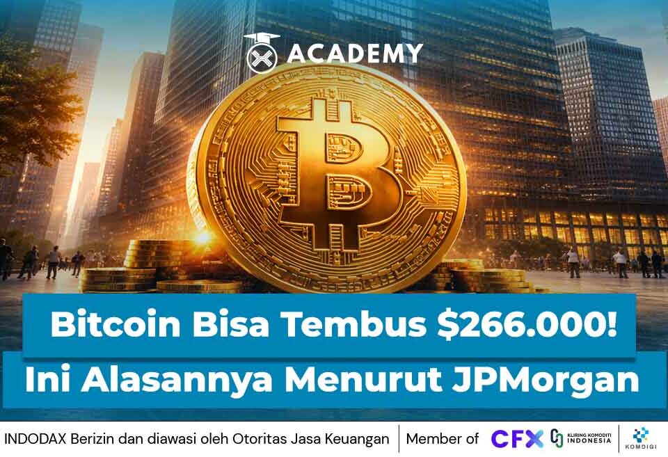 Bitcoin Bisa Tembus $266.000! Ini Alasan JPMorgan Berani Pasang Target Tinggi