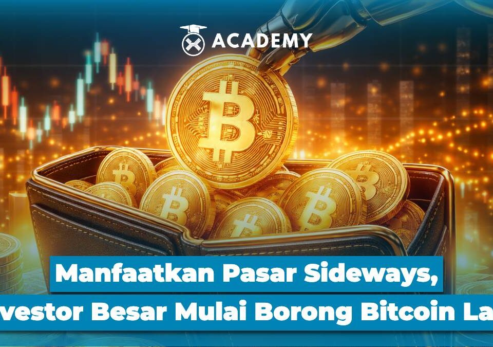 Manfaatkan Pasar Sideways, Investor Besar Mulai Borong Bitcoin Lagi