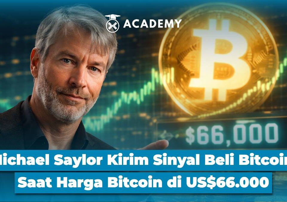 Michael Saylor Kirim Sinyal Beli Bitcoin Saat Harga Bitcoin di US$66.000