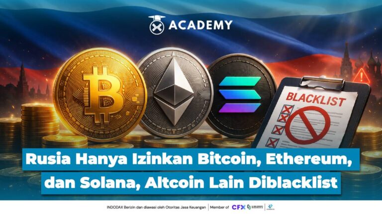 Rusia Hanya Izinkan Bitcoin, Ethereum, dan Solana, Altcoin Lain Diblacklist