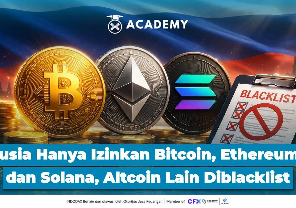 Rusia Hanya Izinkan Bitcoin, Ethereum, dan Solana, Altcoin Lain Diblacklist