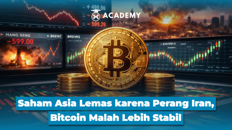 Saham Asia Lemas karena Perang Iran, Bitcoin (BTC) Malah Lebih Stabil