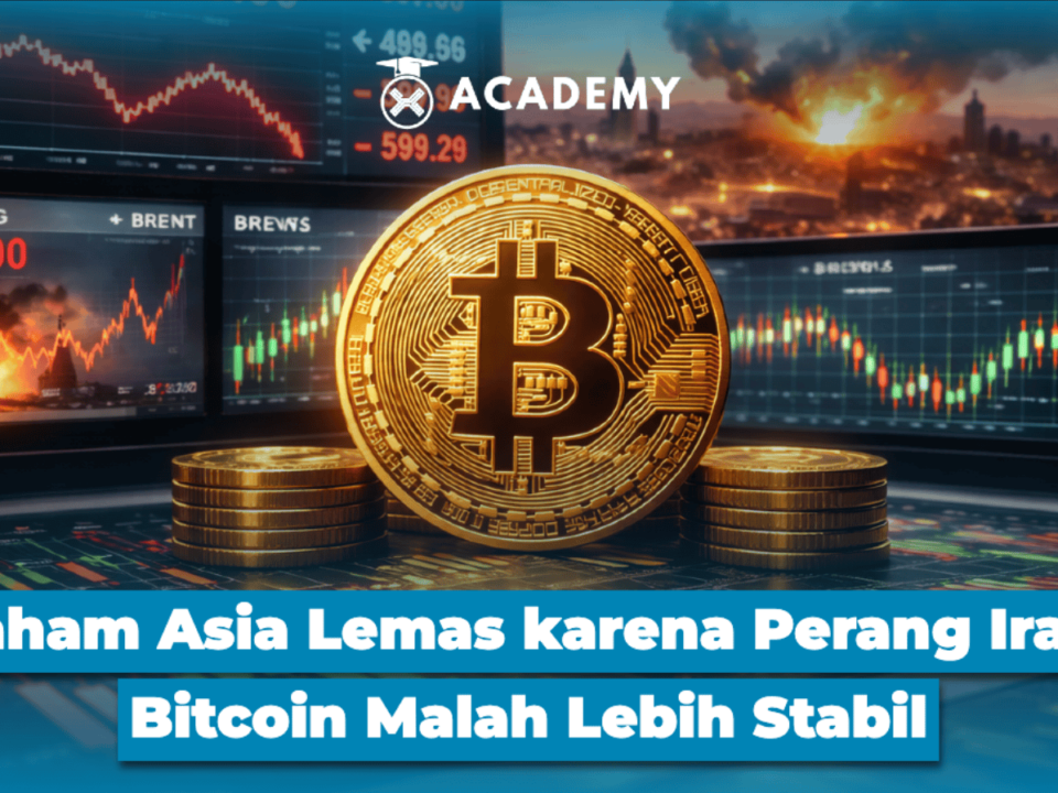 Saham Asia Lemas karena Perang Iran, Bitcoin (BTC) Malah Lebih Stabil