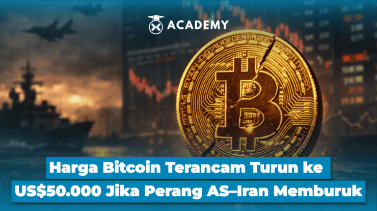 Harga Bitcoin Terancam Turun ke US$50.000 Jika Perang AS–Iran Memburuk