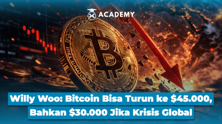 Willy Woo: Bitcoin Bisa Turun ke $45.000, Bahkan $30.000 Jika Krisis Global