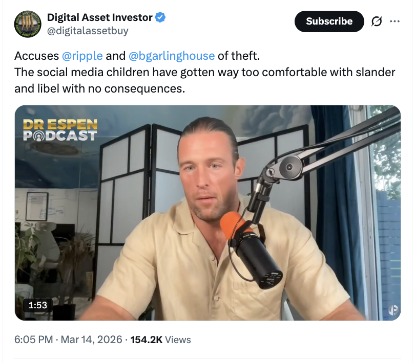 Filsuf Bitcoin Sebut XRP Scam Filsuf Bitcoin Sebut XRP Scam