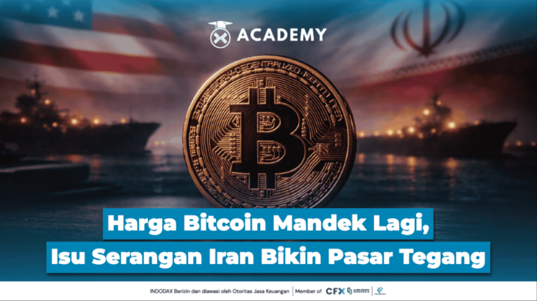 Harga Bitcoin Mandek Lagi, Isu Serangan Iran Bikin Pasar Tegang
