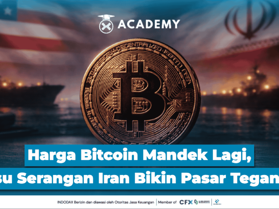 Harga Bitcoin Mandek Lagi, Isu Serangan Iran Bikin Pasar Tegang