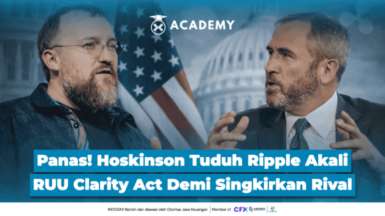 Panas! Hoskinson Tuduh Ripple Akali RUU Clarity Act Demi Singkirkan Rival