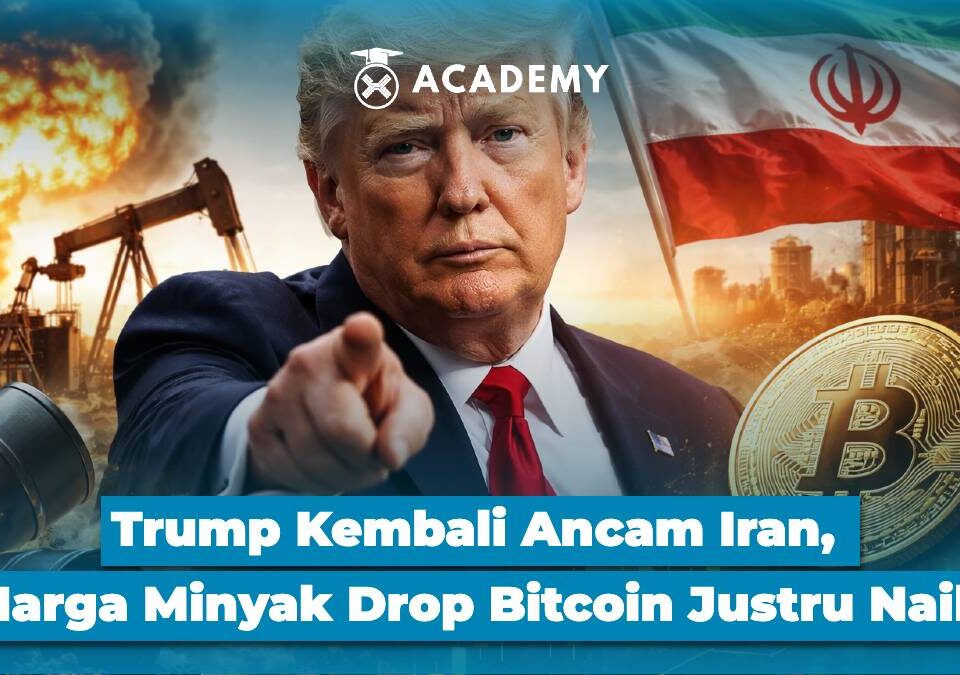 Trump Kembali Ancam Iran, Harga Minyak Drop Bitcoin Justru Naik