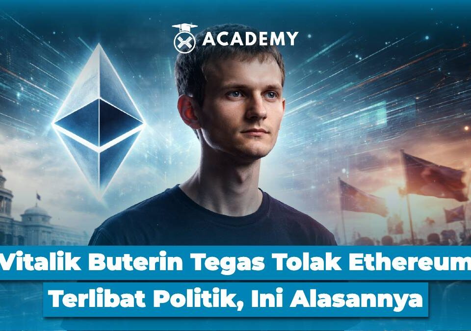 Vitalik Buterin Tegas Tolak Ethereum Terlibat Politik, Ini Alasannya