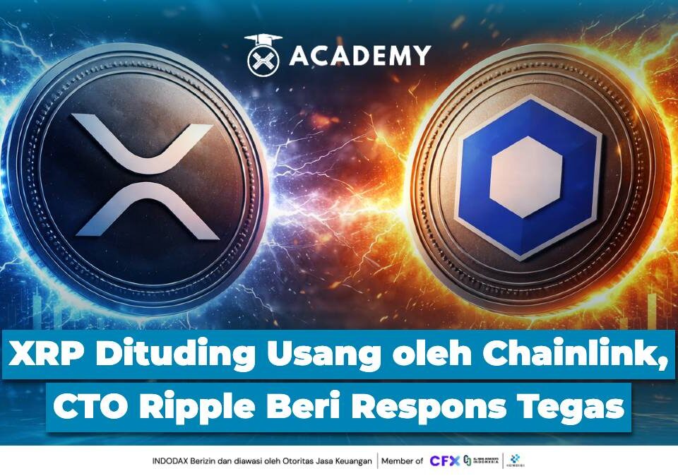 XRP Dituding Usang oleh Chainlink, CTO Ripple Beri Respons Tegas