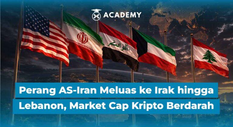 Perang AS-Iran Meluas ke Irak & Lebanon, Market Cap Kripto Berdarah