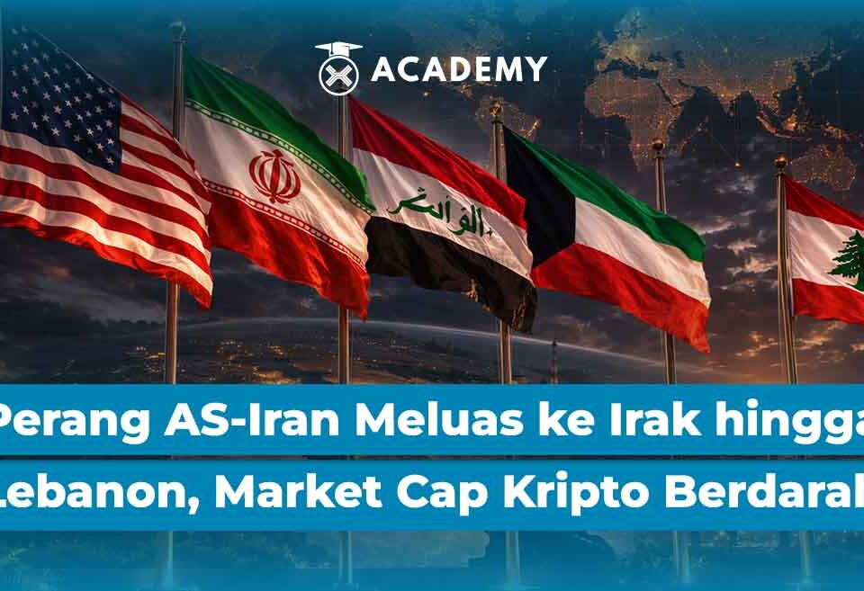 Perang AS-Iran Meluas ke Irak & Lebanon, Market Cap Kripto Berdarah