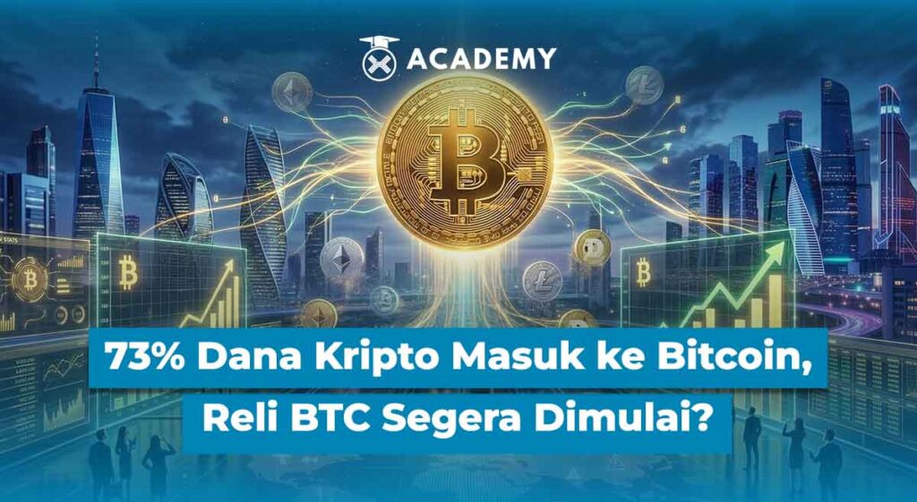 73% Dana Kripto Masuk ke Bitcoin, Reli BTC Segera Dimulai?