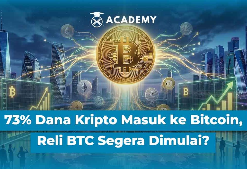 73% Dana Kripto Masuk ke Bitcoin, Reli BTC Segera Dimulai?