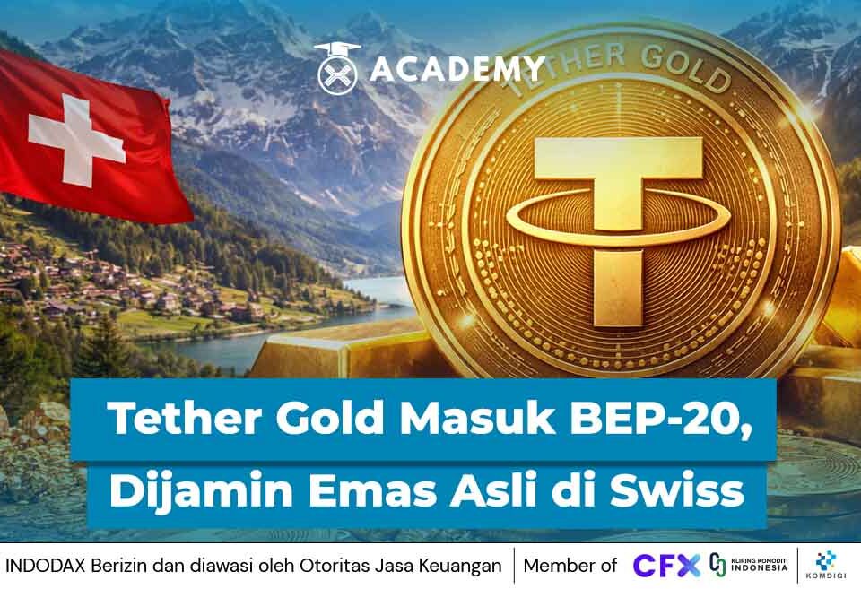 Tether Gold Masuk BEP-20, Dijamin Emas Asli di Swiss