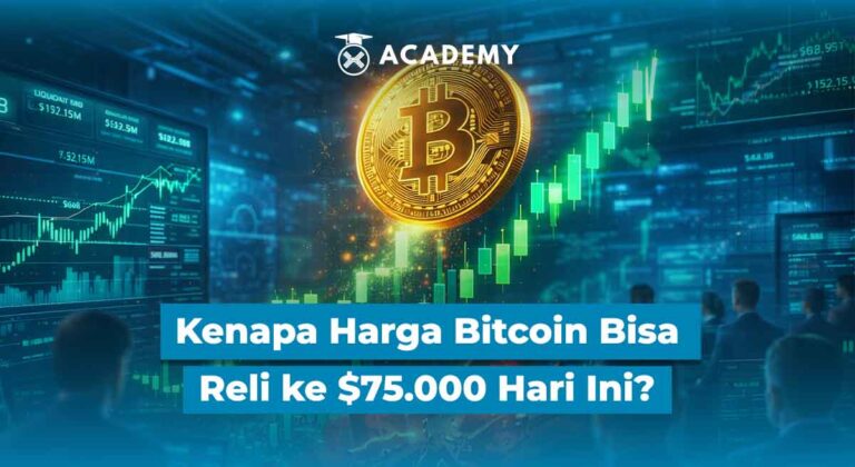Kenapa Harga Bitcoin (BTC) Bisa Reli ke $75.000 Hari Ini?