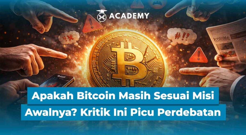 Apakah Bitcoin Masih Sesuai Misi Awalnya? Kritik Ini Picu Perdebatan