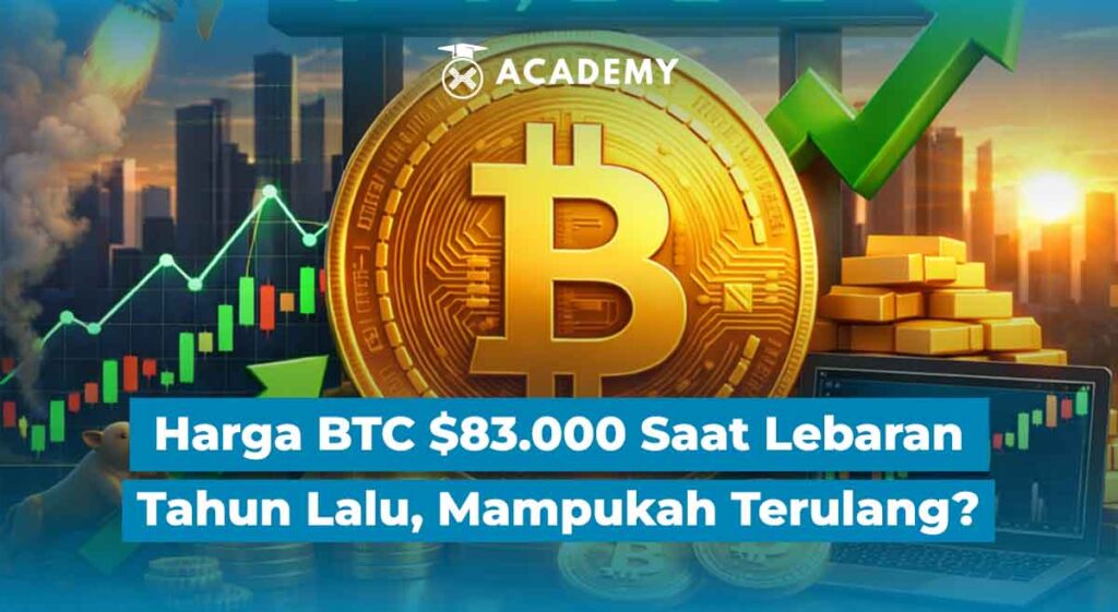Harga Bitcoin Sentuh $83.000 Saat Lebaran Tahun Lalu, Mampukah Terulang?