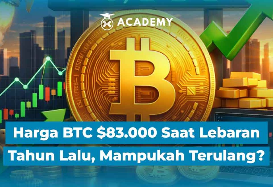 Harga Bitcoin Sentuh $83.000 Saat Lebaran Tahun Lalu, Mampukah Terulang?