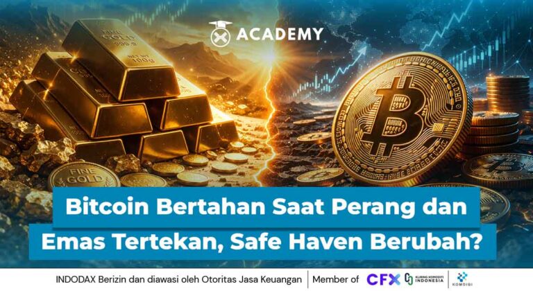 Safe Haven Berubah? Bitcoin Bertahan Saat Perang, Emas Justru Tertekan