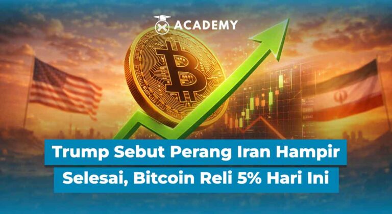 Trump Sebut Perang Iran Hampir Selesai, Bitcoin Reli 5% Hari Ini