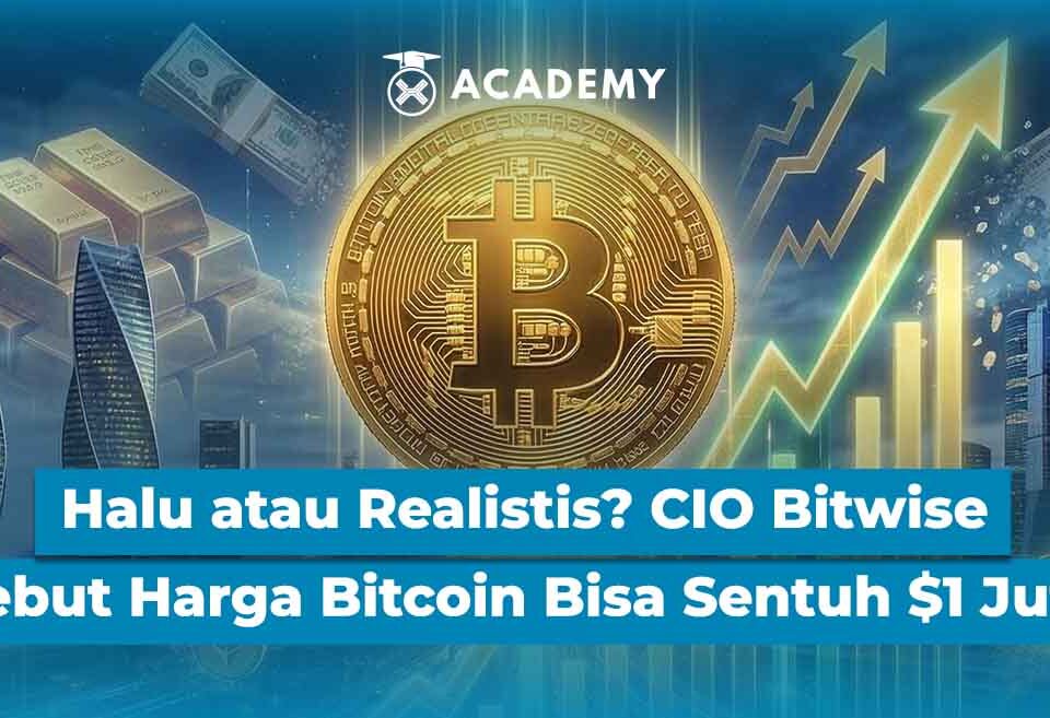 Halu atau Realistis? CIO Bitwise Sebut Harga Bitcoin Bisa Sentuh $1 Juta