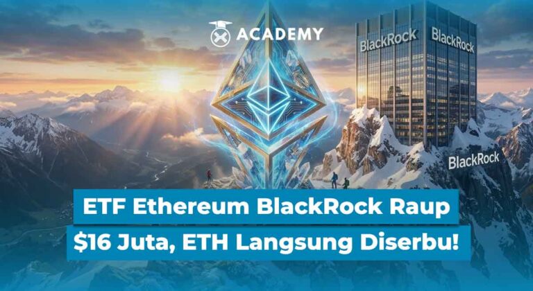 ETF Ethereum BlackRock Langsung Raup $16 Juta, Wall Street Mulai Serbu ETH