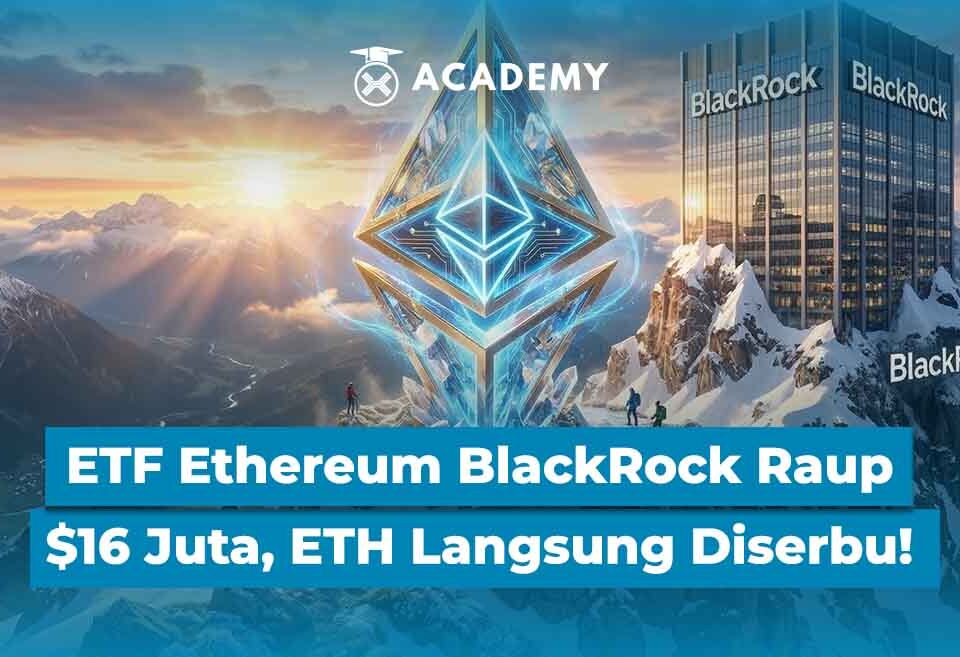 ETF Ethereum BlackRock Langsung Raup $16 Juta, Wall Street Mulai Serbu ETH