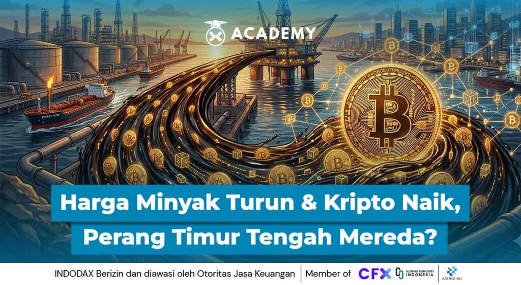 Harga Minyak Turun & Kripto Melambung, Perang Timur Tengah Mereda?