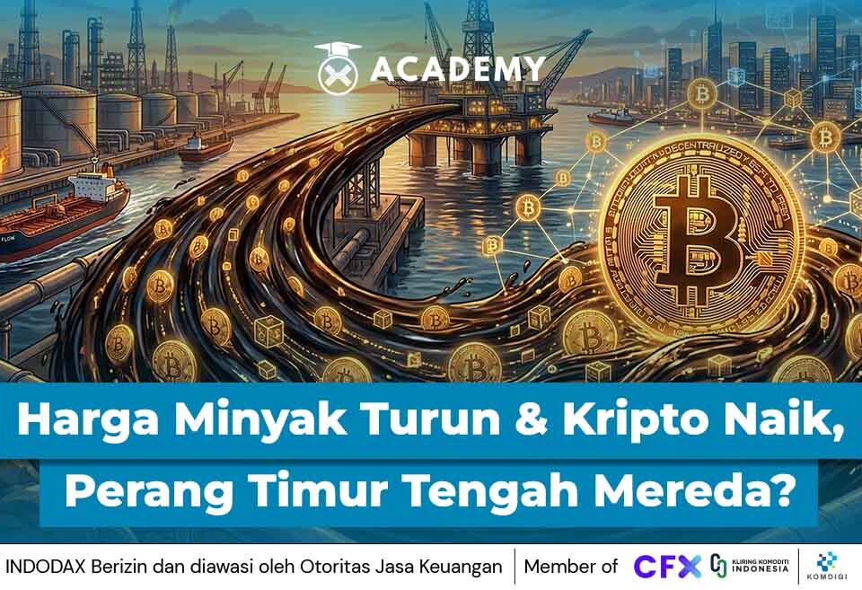 Harga Minyak Turun & Kripto Melambung, Perang Timur Tengah Mereda?