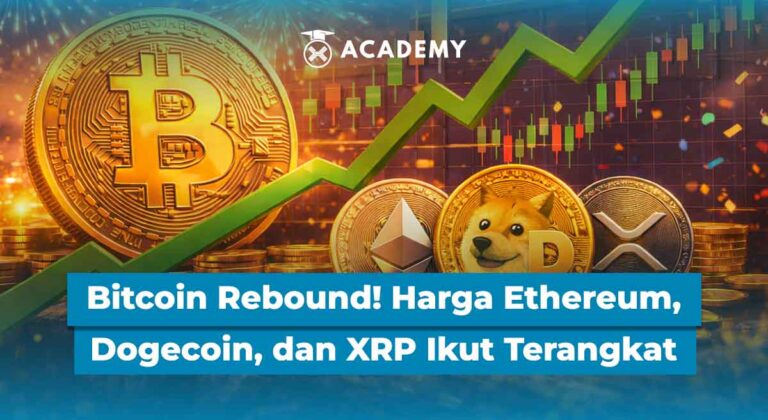 Bitcoin Rebound! Harga Ethereum, Dogecoin, dan XRP Ikut Terangkat Hari Ini