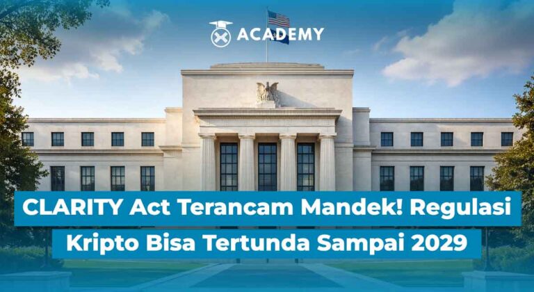 CLARITY Act Terancam Mandek! Regulasi Kripto AS Bisa Tertunda Sampai 2029