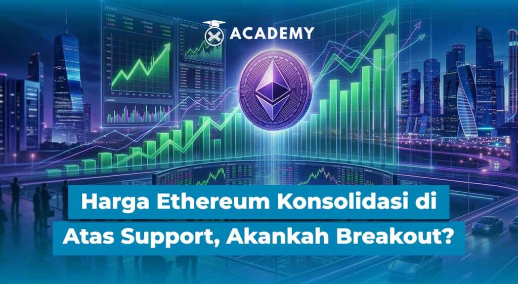 Harga Ethereum Konsolidasi di Atas Support, Akankah Breakout?