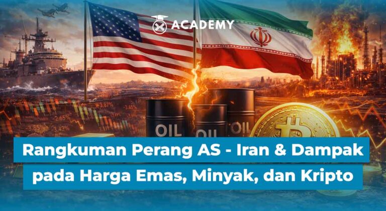 Rangkuman Perang AS – Iran & Dampaknya pada Harga Emas, Minyak, dan Kripto