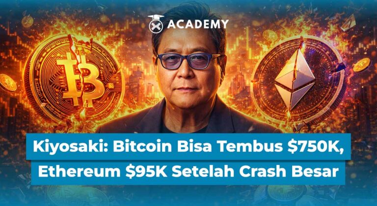 Kiyosaki: Bitcoin Bisa Tembus $750K, Ethereum $95K Setelah Crash Besar