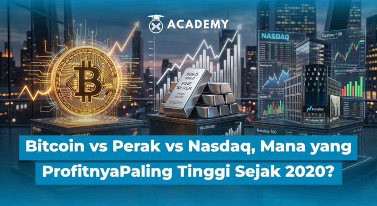 Bitcoin vs Perak vs Nasdaq, Mana yang Returnya Lebih Tinggi Sejak 2020?