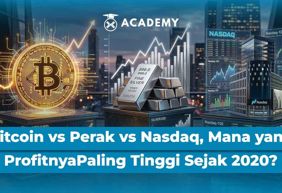 Bitcoin vs Perak vs Nasdaq, Mana yang Returnya Lebih Tinggi Sejak 2020?